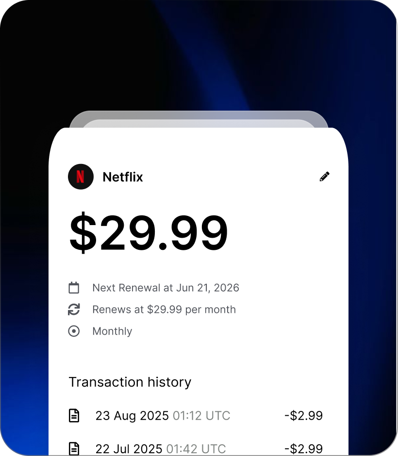 Smart Subscriptions Manager