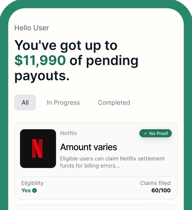 Finds claims automatically